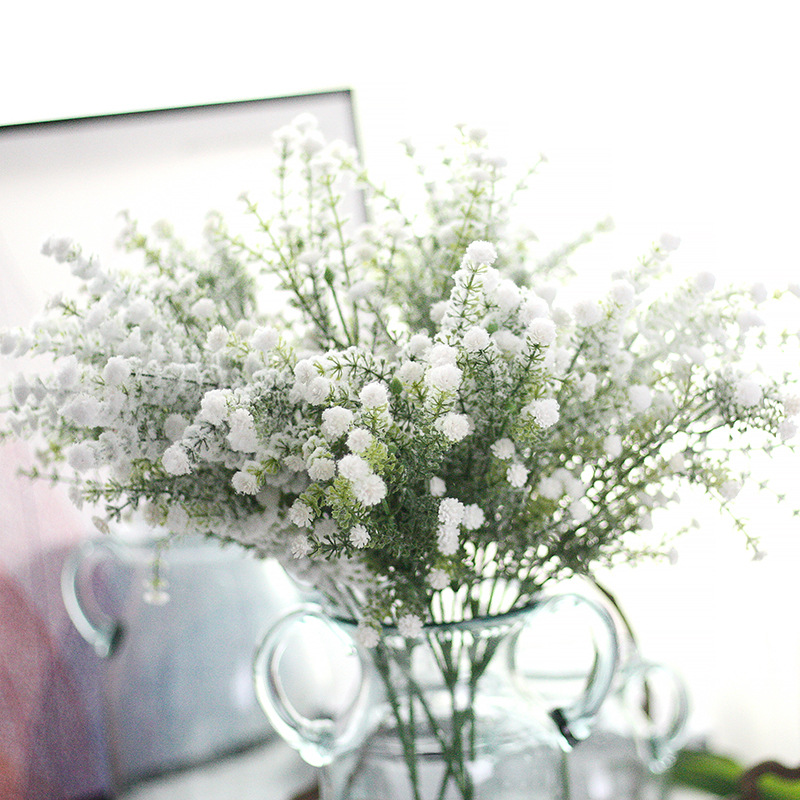 Baby Breath Dried - Gypsophila Artificial para bebé, flor de