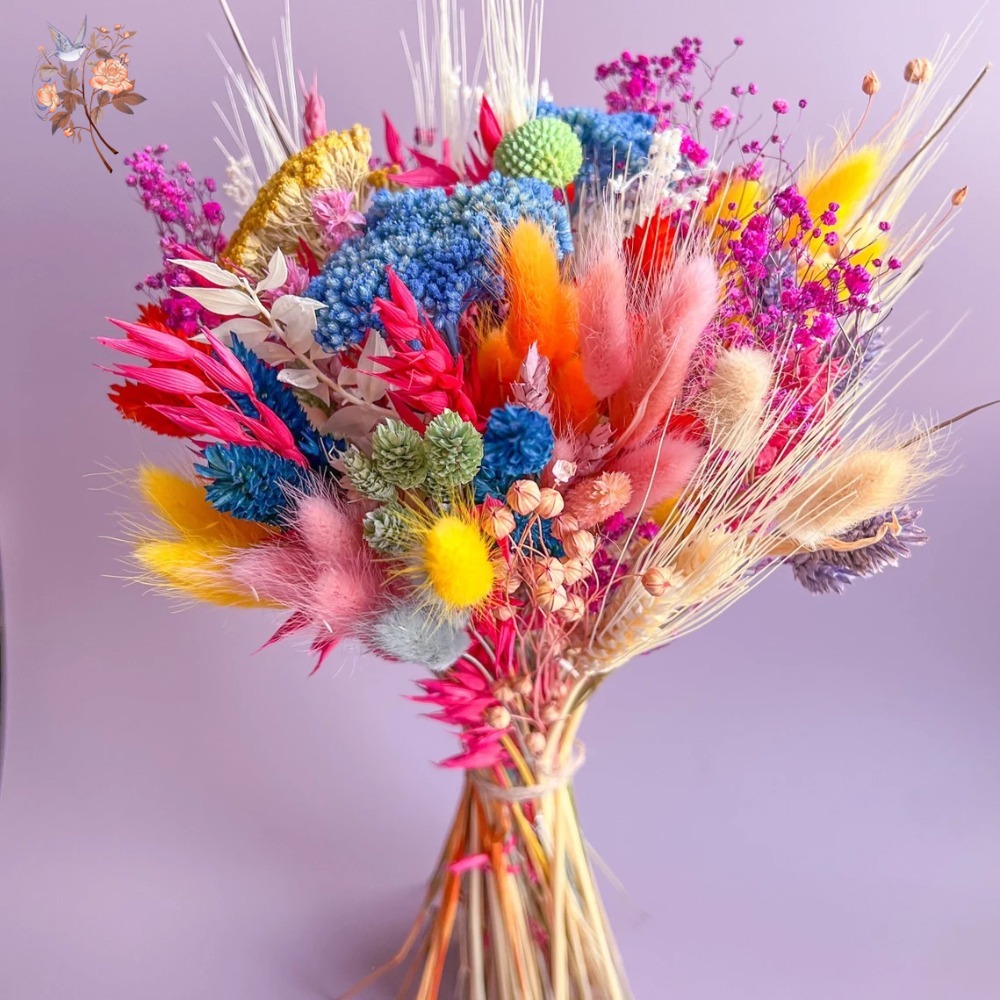 Baby Breath Dried - Ramo de boda de flores secas