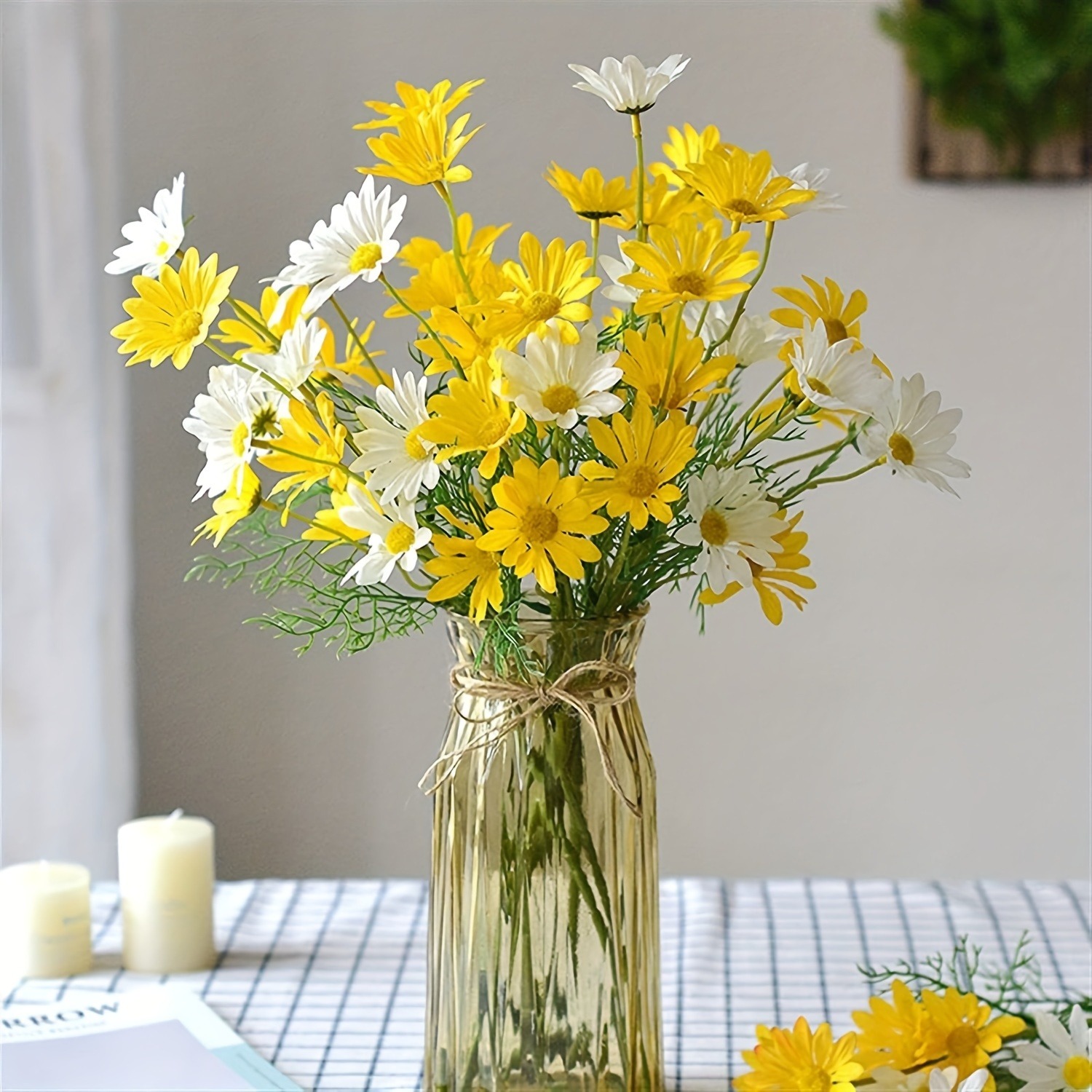 Ramo de flores artificiales de - Baby Breath Dried reseña y precio