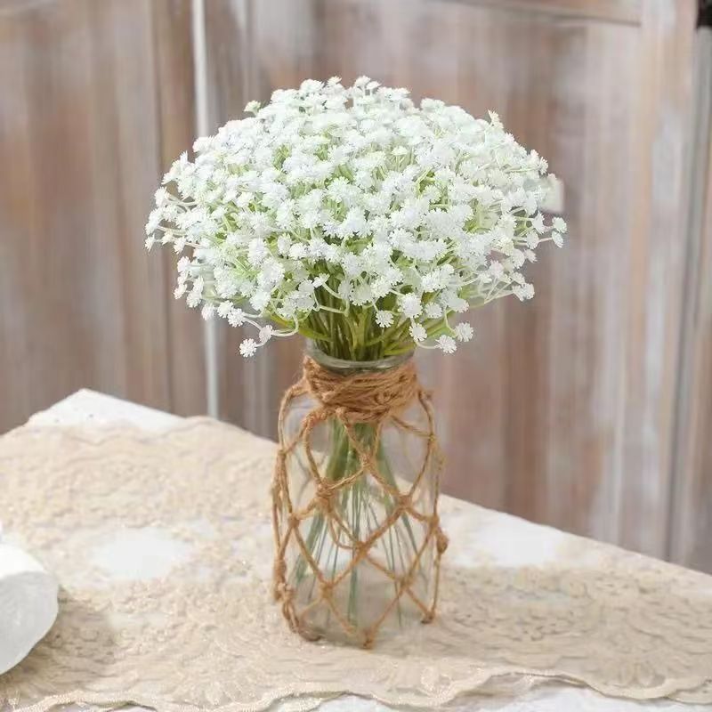 Ramo de flores artificiales co - Baby Breath Dried reseña y precio