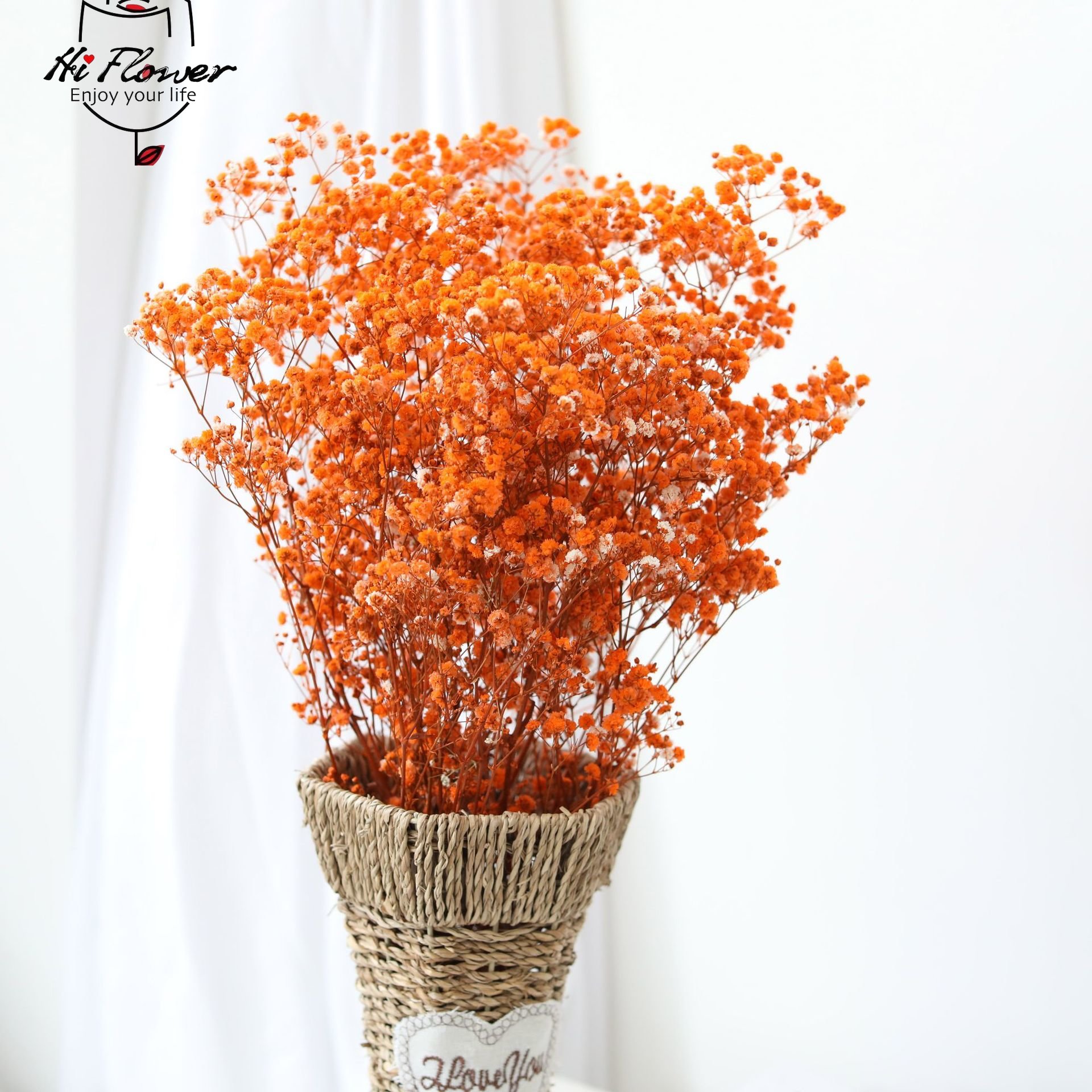 Flores secas naturales preserv - Baby Breath Dried reseña y precio