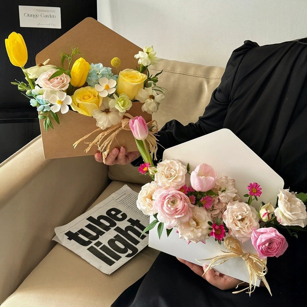 Caja de Regalo de Cartón con F - Florist Supply Shop reseña y precio