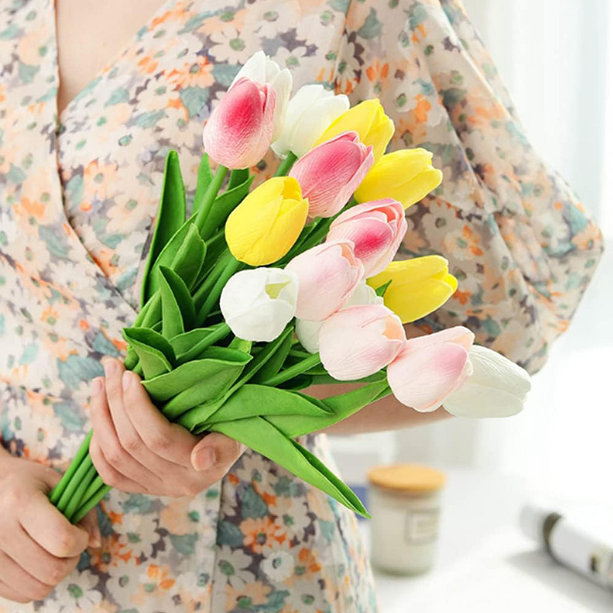 Flor Artificial tacto realista - Baby Breath Dried reseña y precio