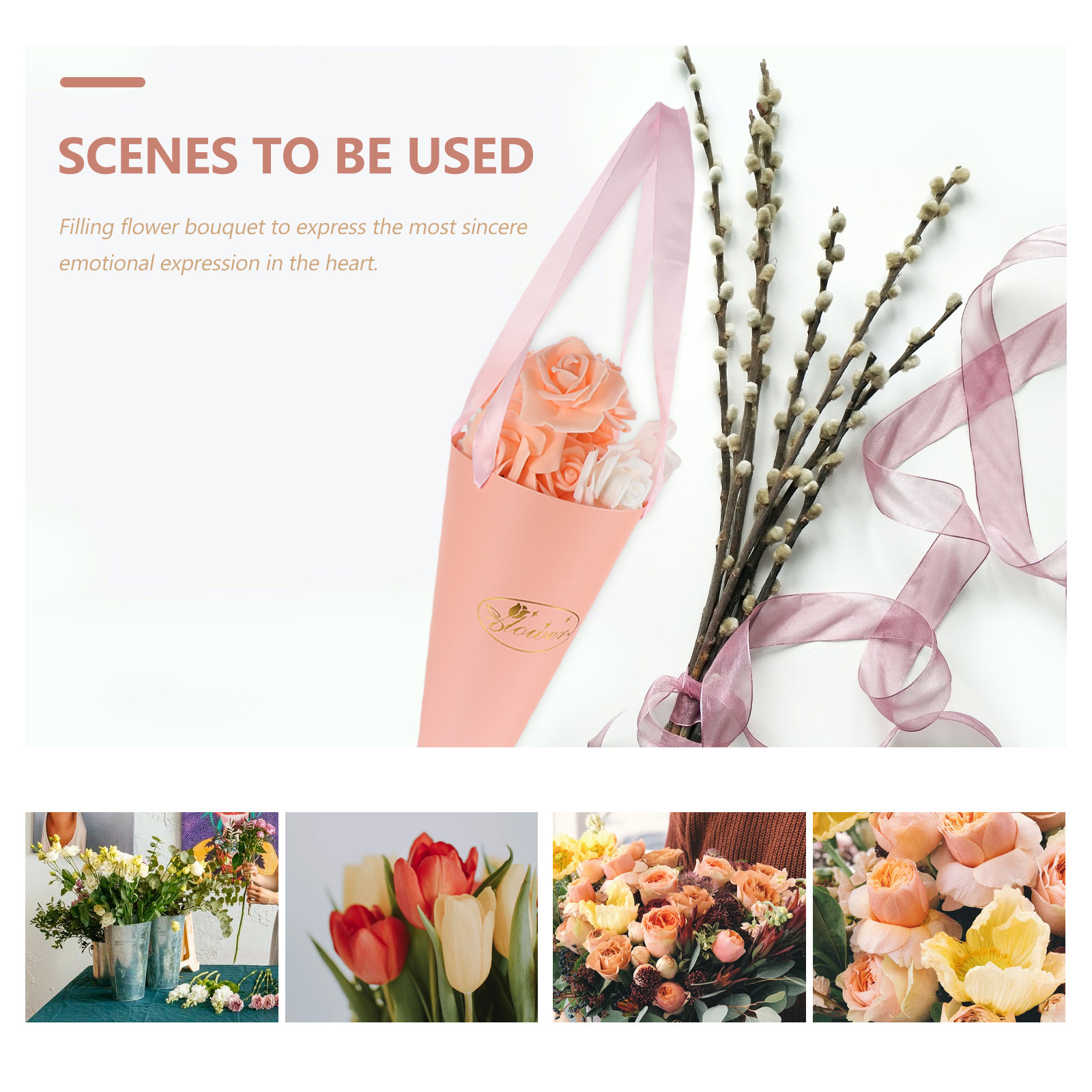 Bolsas para Ramos de Flores, P - Florist Supply Shop reseña y precio