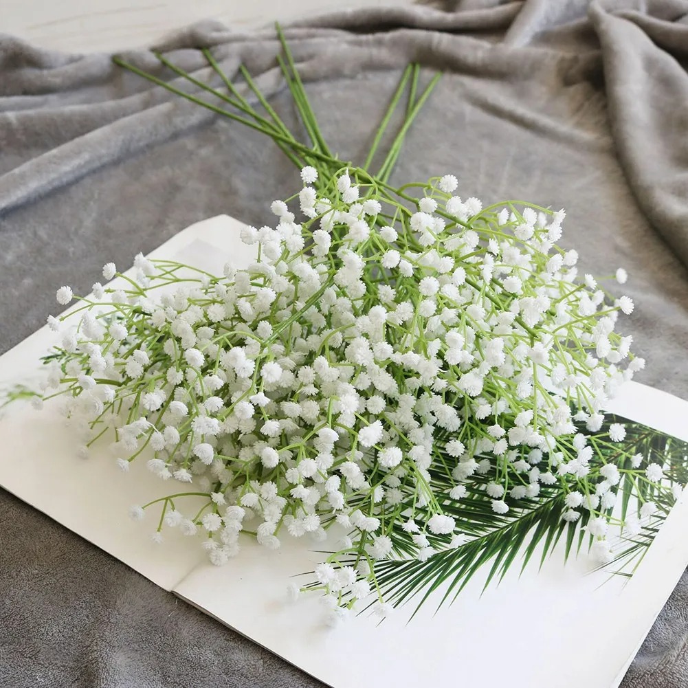 108 cabezas de flores artifici - Baby Breath Dried reseña y precio